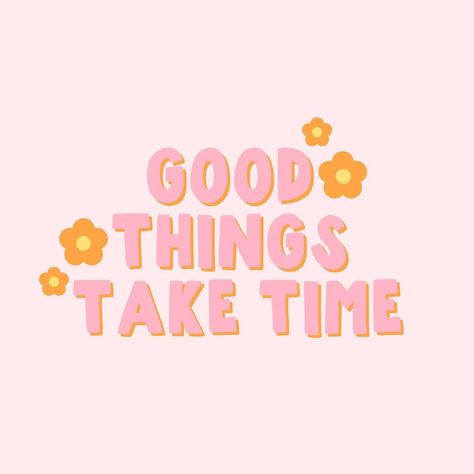 Preppy Quotes, Pastel Quotes, Graphisches Design, Bedroom Wall Collage, Things Take Time, Inspo Quotes, Ios 15, Pink Quotes, Danish Pastel