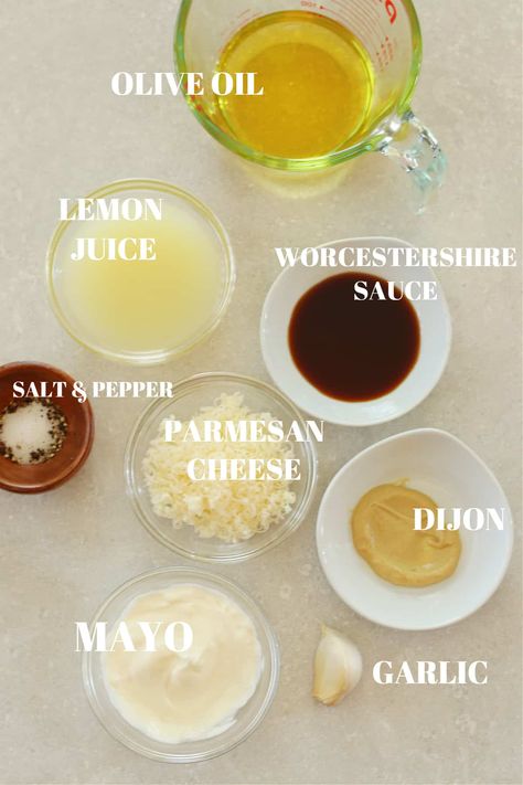 Homemade Caesar Dressing With Anchovies, Creamy Cesar Dressing, Cesar Dressing Recipe Without Anchovies, Best Ceasar Dressing Recipe, How To Make Ceaser Salad Dressing, Easy Ceasar Dressing Recipe, How To Make Caesar Salad Dressing, Ceasar Salad Dressing No Anchovy, Ceasar Dressing With Anchovy