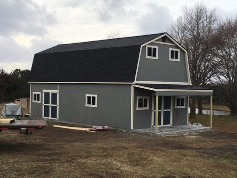 Tuff Shed House, Tuff Shed Cabin, Barn House Kits, Shed Tiny House, Tuff Shed, Small Tiny House, Shed To Tiny House, Cabin Floor, Small Sheds