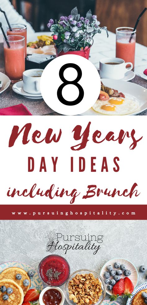 New Years Breakfast For Kids, January Breakfast Ideas, New Years Day Menu Ideas, January Brunch Ideas, New Year Brunch Party, New Years Day Party Food, New Years Brunch Party, New Year’s Day Breakfast Ideas, New Year’s Day Meal Ideas