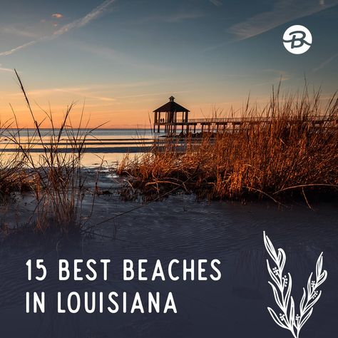 Whether you're looking for a lively destination or a tranquil getaway, Louisiana has something for everyone. Check out the 15 best beaches in Louisiana. Louisiana Beaches, Louisiana Vacation, Louisiana Travel, Lake Pontchartrain, Best Beaches To Visit, Grand Isle, Louisiana Homes, Usa Trip, Beach Destinations