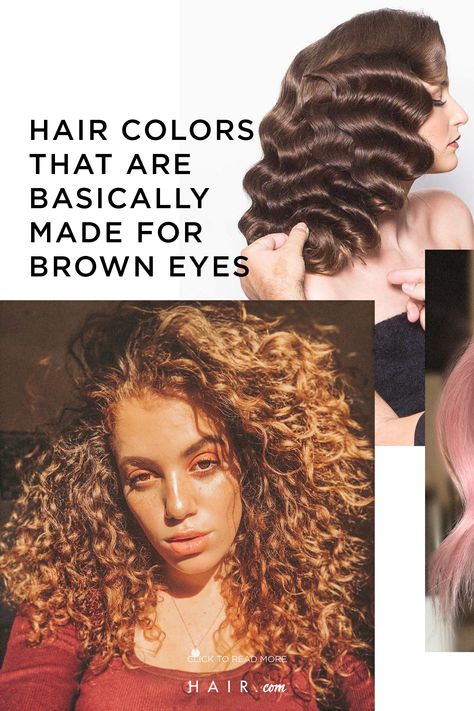 Do you have brown eyes and are looking for a new hair color? Here are some gorgeous tones that will complement your eyes. Hair Colors For Brown Eyes, Colors For Brown Eyes, Hair Color For Brown Eyes, Pale Blonde, New Hair Colors, Cool Hair Color, Best Hair, Brown Hair Colors, Jewel Tones