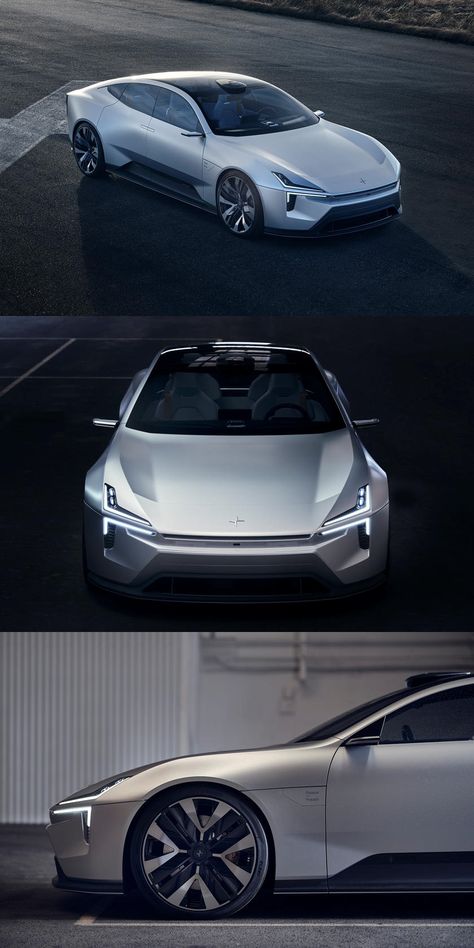 Electric Cars Concept, Polestar Precept, Electric Car Design, Electric Car Concept, Future Concept Cars, Rich Cars, Futuristic Cars Design, Car Concept, Cars Design