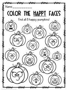 Fall / Autumn Themed Emotions Activities for Special Education
Help your students learn about emotions with these fun and engaging activities! Perfect for the fall season, these activities will get your students moving, thinking, and expressing #SocialEmotionalHalloweenActivities #SocialEmotionalActivitiesPreschool #PreschoolPumpkin #PumpkinsPreschool Happy Coloring Pages, Preschool Pumpkin, Pumpkins Preschool, Emotions Preschool, Emotions Activities, Mini Posters, Social Emotional Activities, Homeschool Preschool Activities, Fall Preschool Activities