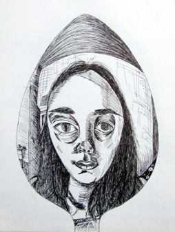 This is a drawing I did when I was 17 - a reflection of myself in a spoon Me Myself And I Gcse Art, Reflection Artists Gcse, Reflection Title Page Art Gcse, Myself Reflected Art, Mirror Reflection Art Drawing, Mirror Reflection Drawing, Mirrors And Reflections Art Gcse, Spoon Reflection Drawing, Spoon Reflection