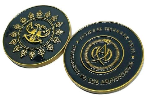 Adjudicator Coin John Wick High Table Cosplay Movie Prop Enamel Highest Quality. HIGH TABLE - #johnwick #parabellum  #adudicator #mafia #movieprop #cosplay #comicon #fan #keanureeves John Wick High Table, The High Table John Wick, Continental Hotel John Wick Interior, John Wick Gold Coin, The Continental Hotel John Wick Napkins, John Wick Coins, John Wick Merchandise, God 7, Fortune Favors The Bold