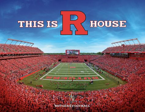 This is R House #RFootball #RUAthletics #Heldrich Rutgers Football, Rutgers University, Life Map, Big Ten, College Study, Education Design, College Team, Alma Mater, College Life