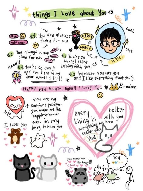 Boyfriend Drawings Cute, Cute Ideas To Draw For Your Boyfriend, Doodles To Give Your Boyfriend, Drawing Idea For Boyfriend, Craft Book Ideas For Boyfriend, Cute Love Notes For Boyfriend Letters, Love Letter Inspo To Boyfriend, Cute Letter For Bf, Aesthetic Letters Ideas For Boyfriend