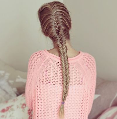 French Fishtail, Fishtail Braid Hairstyles, Fishtail Braid, Braids For Long Hair, Fish Tail Braid, Just Girly Things, Hair Dos, Gorgeous Hair, Pretty Hairstyles