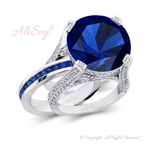 Take 25% off SELECTED ITEMS. Sapphire Wedding Set, Fancy Rings, Diamond Wedding Sets, Sapphire Wedding, Set Style, Designer Wedding, Blue Sapphire Rings, Wedding Set, Sapphire Stone