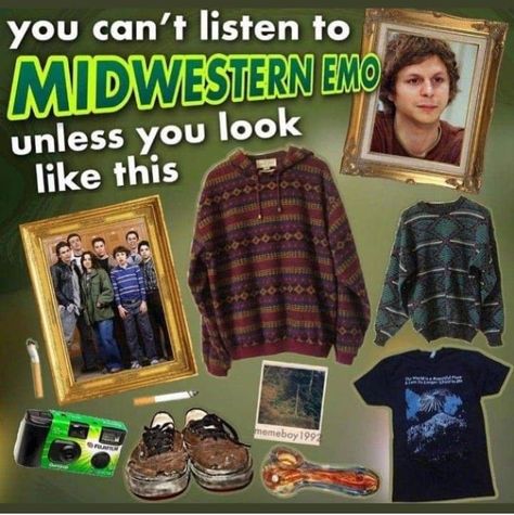 Jackie Core, Emo Aesthetic Outfit, Sorority Noise, Midwest Emo Aesthetic, 90s Emo, Peace Garden, Midwest Emo, Michael Cera, Emo Aesthetic