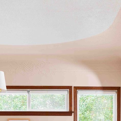 Clare Paint, Meet Cute, Ceiling Painting, Round Of Applause, Curved Walls, Painted Ceiling, Room Paint, Wall Treatments, Oval Shape