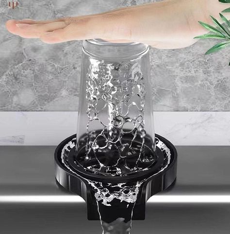 You can find cool and innovative products that will make your life so much easy! Kitchen Faucet Styles, Cup Washer, Glass Rinser, Bottle Washer, Bottle Cleaner, Red Wine Glasses, Sink Accessories, Water Spray, Cleaning Accessories