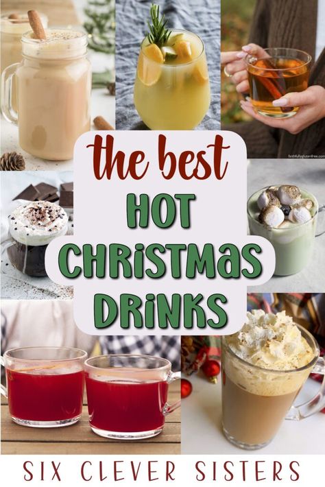 Best Hot Christmas Drinks for the Holiday Season Hot Tati Drink Recipes, Hot Winter Drinks Non Alcoholic, Hot Holiday Drinks Alcohol, Christmas Warm Drinks, Warm Christmas Drinks Nonalcoholic, Christmas Hot Drinks Recipes, Hot Christmas Drinks Nonalcoholic, Hot Christmas Punch, Hot Drinks With Alcohol