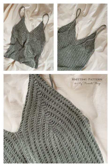 Bohemian Summer Camisole Top Knitting Pattern Knit Camisole Pattern, Free Knit Tank Top Pattern, Balconette Bra Pattern, Camisole Knitting Pattern, Boho Top Pattern, Crochet Camisole, Knit Tank Top Pattern, Camisole Pattern, Top Knitting Pattern