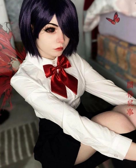 Touka Cosplay, Touka Kirishima Cosplay, Kirishima Cosplay, Touka Kirishima, Tokyo Ghoul Cosplay, Manga Cute, The Breakfast Club, Tokyo Ghoul, Teen Wolf