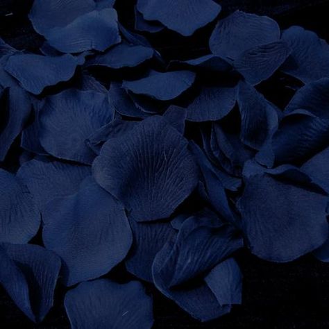 Navy Blue - A Basic Fashion Color Photo Bleu, Silk Rose Petals, Plum Wedding, Plum Flowers, Naha, Feeling Blue, Silk Roses, Love Blue, Purple Wedding