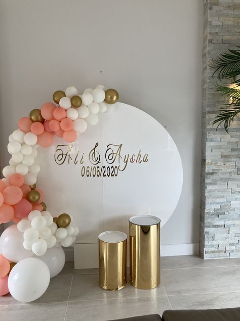 Round acrylic backdrop for hire Ring Backdrop, Acrylic Backdrop, Winter Onederland, Balloon Backdrop, Graduation Party, Birthday Party Decorations, Party Decor, Balloons, Party Decorations