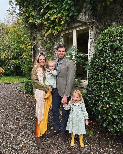 Fall Family Outfits, Dior Scarf, Max Mara Coat, Jimmy Choo Boots, Fall Family Photo Outfits, Julia Berolzheimer, Agolde Jeans, Family Picture Outfits, Modern Mom