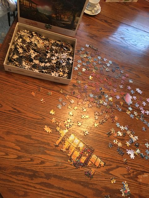 Jigsaw Puzzle Aesthetic, Puzzle Aesthetic, 1960s Aesthetic, 2024 Diary, Life After High School, Christmas Date, Hobbies To Try, Beauty Life, Game Night