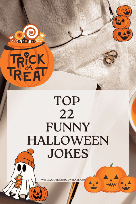 22 Funny Halloween Jokes To Make You Laugh Funny Halloween Jokes, Halloween Jokes, Halloween Cans, Hilarious Jokes, Halloween Trick Or Treat, Halloween Hacks, Funny Halloween, Halloween Funny, Spooky Season