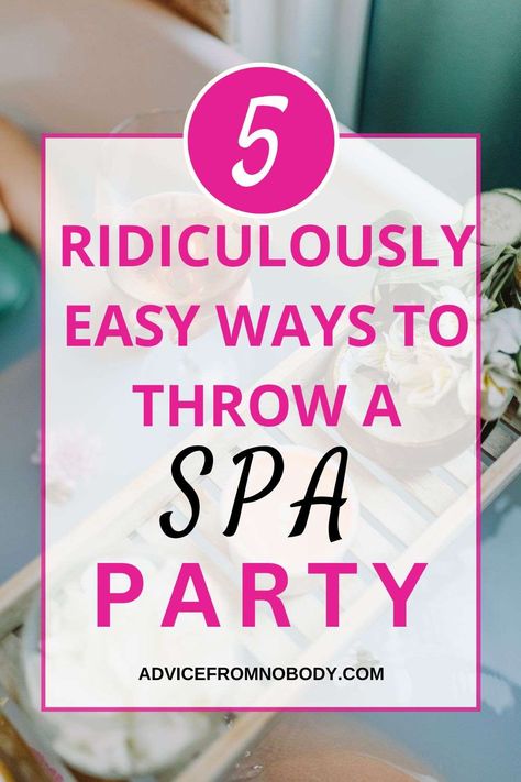 Gather your friends and transform your space into a haven of relaxation and pampering with a spa party. Massage Party, Spa Party Activities, Spa Night Party, Spa Party Foods, Diy Spa Party, Spa Party Ideas, Adult Birthday Party Ideas, Spa Party Decorations, Spa Games