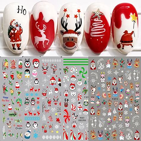 Nail Art Stickers Decals, Nail Supplies, Winter Nail, Decoration Accessories, Christmas Nail, Christmas Nail Art, Art Stickers, Nail Art Stickers, Nail Stickers