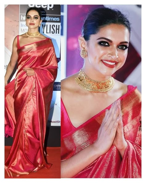 ♛Deepika Heaven Fanpage 🔵 on Instagram: “Saree 😍😍😍😍😍❤❤@deepikapadukone . . . . . . . . .…” Deepika Padukone Saree, Wedding Makeover, Indian Sari Dress, Newborn Backdrop, Saree Jewellery, Sari Dress, Indian Saree Blouses Designs, Indian Fashion Saree, Wedding Saree Indian