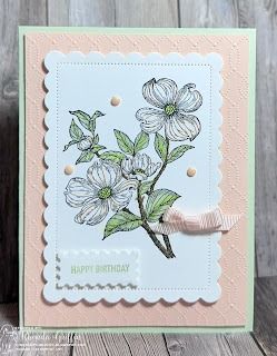 The Stampin' Bunny: Detailed Dogwood Stampin Up SaleABration 2024 $100 Choice Stamp Set Card... Stampin Up Detailed Dogwood, Detailed Dogwood Stampin Up Cards, Saleabration 2024, Bunny Money, Dogwood Blooms, Cards Flowers, 2024 Ideas, Dogwood Flowers, Card Crafts