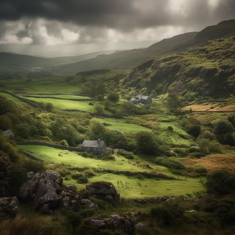 Immerse yourself in the breathtaking beauty of the "Emerald Haven: Ireland Landscape." This stunning collection of landscape photography captures the enchanting vistas and rolling green hills that define the scenic charm of Ireland. From rugged coastlines to serene countryside views, this photograph transports you to a world of natural splendor and tranquility. Explore the timeless allure of Ireland's landscapes through the lens of our AI-generated photography Ireland Nature Photography, Irish Cliffs Aesthetic, Ireland Winter Aesthetic, Cool Landscapes Photography, Scottish Landscape Photography, Ireland Core, Ireland Spring, Rural Ireland, Ireland Nature