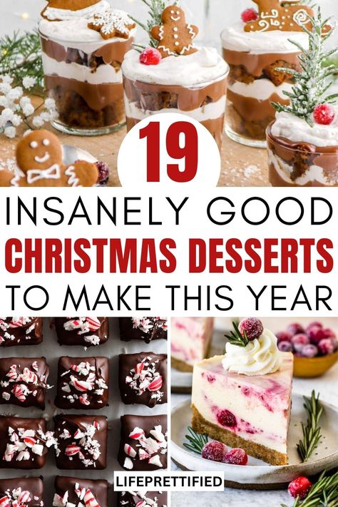 Christmas desserts, Christmas dessert recipes, Christmas dessert ideas, easy Christmas desserts, best Christmas desserts, cute Christmas desserts, Christmas cupcakes, healthy Christmas desserts, Christmas treats, easy quick Christmas desserts, no bake Christmas desserts. Alternative Christmas Dessert, Deserts Recipes Christmas Easy, Best Christmas Eve Desserts, Christmas Dinner Desserts Ideas, Christmas Dessert Fruit, Chocolate Christmas Recipes, Best Christmas Recipes Desserts, Impressive Holiday Desserts, Christmas Dinner Desserts Easy