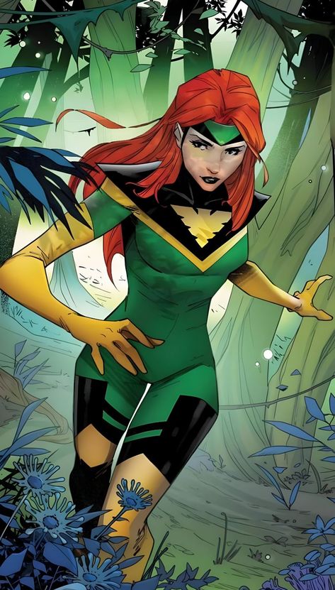 Marvel Girl (Jean Grey) - X MEN Marvel Jean Grey Art, Jean Grey Fanart, Jean Grey Art, Jean Grey Comic, Marvel Jean Grey, Marvel Girl, Xmen Art, Jean Grey Phoenix, Dark Phoenix