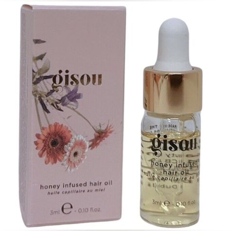 3/$40 Gisou Honey Infused Hair Oil 0.1oz/3mL MINI/Trial Size NEW IN BOX Honey Infused Hair Oil, Infused Hair Oil, Hair Oil, Honey, Plus Fashion, Hair, Fashion Tips, Styling Tips, Accessories Vintage