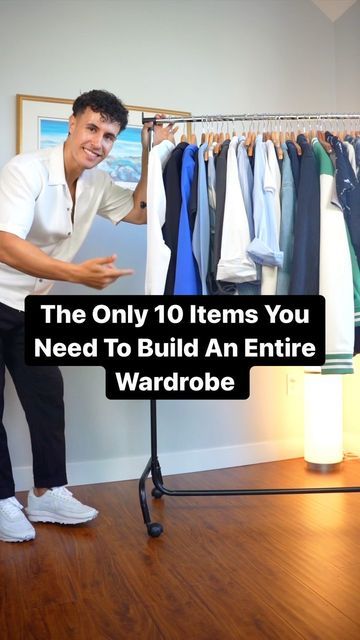 How To Build A Wardrobe, Brandon Balfour, Building Wardrobe, Men Wardrobe, Build Wardrobe, Build A Wardrobe, Essential Items, Built In Wardrobe, Men's Wardrobe