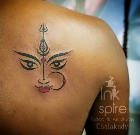 Durga Tattoo Design, Durga Maa Tattoo Design, Durga Maa Tattoo, Maa Tattoo Design, Durga Tattoo, Maa Tattoo Designs, Maa Tattoo, Couple Tat, Kali Tattoo