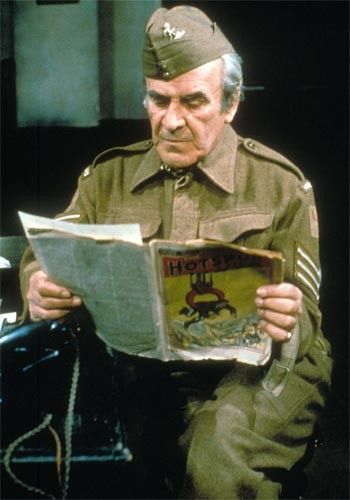 350x500_john_le_mesurier - dads_army Sitcom Characters, Dads Army, Kenny Powers, Julia Davis, Danny Mcbride, Phil Dunphy, Fawlty Towers, Alan Partridge, British Sitcoms