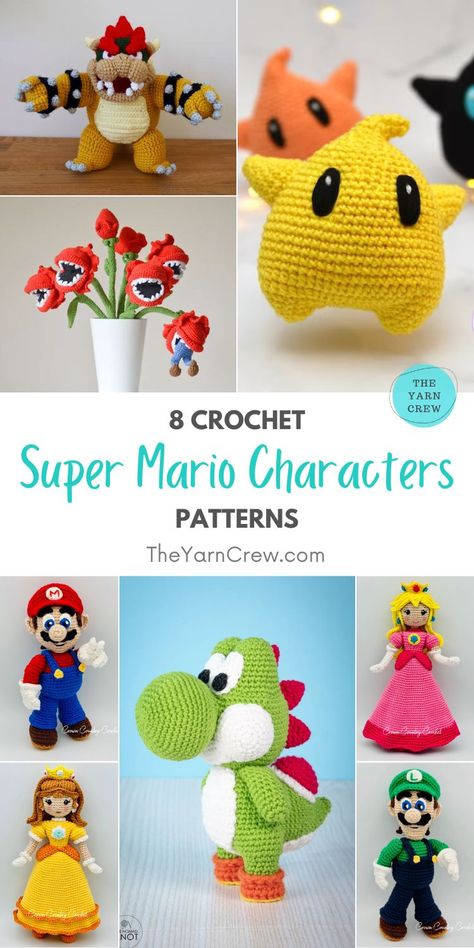 Luma Crochet Pattern, Video Game Crochet Patterns Free, Crochet Gift Ideas For Kids, Crochet Kids Toys Free Pattern, Crochet Toys For Kids, Crochet Controller, Crochet Toy Patterns Free, Mario Crochet Pattern Free, Free Pattern Crochet Amigurumi