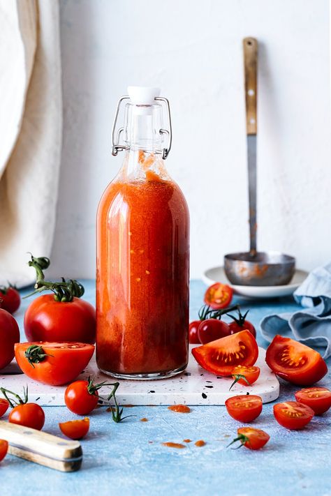 Homemade gazpacho tomato soup food photography | premium image by rawpixel.com / Monika Tomato Product Photography, Tomato Sauce Food Photography, Tomato Photography Food Styling, Tomato Sauce Photography, Tomato Food Photography, Tomato Photography, Homemade Tomato Ketchup, Tomato Ketchup Recipe, Health Benefits Of Tomatoes