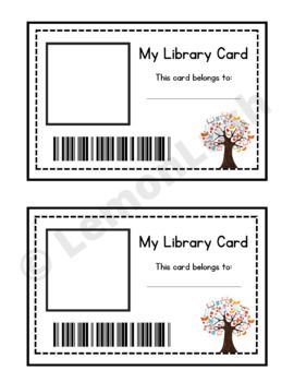 Your students will love these fun library cards! Have your students personalize their own card with their picture and name. Laminate the cards to have them check out classroom books! Library Borrowing Card, Library Card Craft Preschool, Elementary School Library Cards, Free Printable Library Cards, Library Check Out Cards, Library Activities For Kids, Library Card Template, Library Card Printable, Tweedy Bird