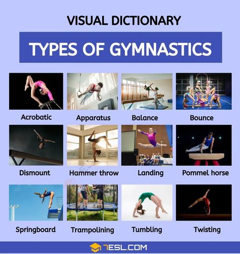 Types Of Dance List, Types Of Dance, Sport English, List Of Sports, Types Of Sports, Learn Physics, Access Bars, Visual Dictionary, Learn Another Language