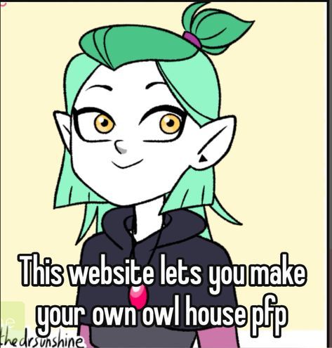 Fursona Art Character Design, Click To Make Your Own Character, Oc Maker Websites, Click To Make Your Own, Owl House Oc Base, The Owl House Pfp, Toh Pfp, Owl House Pfp, Spooky Month Oc