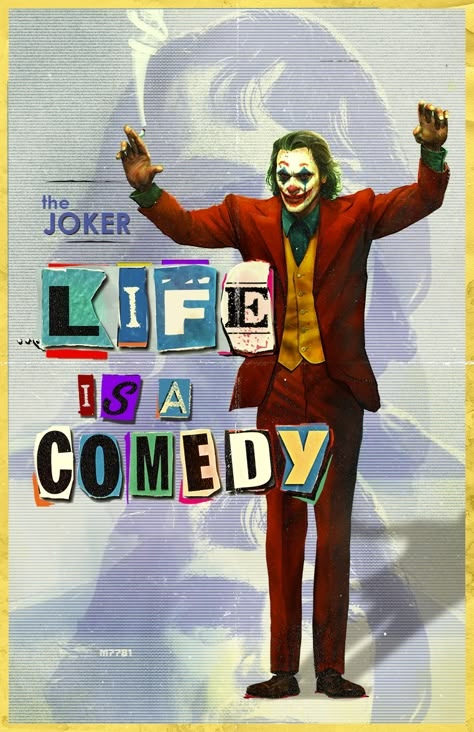 King Of Comedy, Der Joker, Joker Images, Joker Poster, Film Poster Design, Joker Wallpapers, Joker Art, Alternative Movie Posters, Joaquin Phoenix