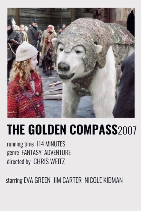 The Golden Compass Movie, Golden Compass Movie, Golden Compass, Iconic Movie Posters, The Golden Compass, His Dark Materials, Minimalist Movie Poster, Film Posters Vintage, Minimal Movie Posters