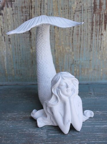 Mermaid Figures, Mermaid Bathroom Decor, Mermaid Sculpture, Mermaid Bathroom, Nautical Bedroom, Mermaid Statues, Mermaid Figurine, Resin Figurine, Summer Things