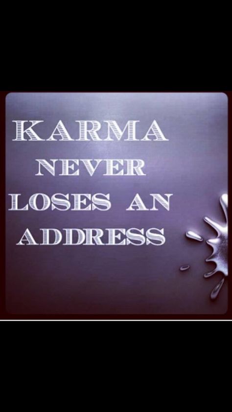 Karma never loses an address Good Advice, Famous Quotes, Thoughts Quotes, Higher Power, Meaningful Quotes, True Stories, Inspire Me, That Way, Wise Words