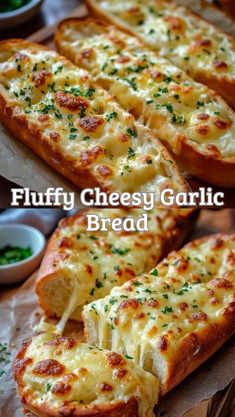 Ultimate Fluffy Cheesy Garlic Bread Recipe Good Garlic Bread Recipes, Cheesy Garlic Bread With Mayonnaise, Foodzizzles Fluffy Bread, Cheesy Garlic Baguette, Microwave Garlic Bread, Quick And Easy Garlic Bread, Cheesy Garlic Bread Recipe Homemade, Cheesy Garlic Toast, Italian Garlic Bread Recipe