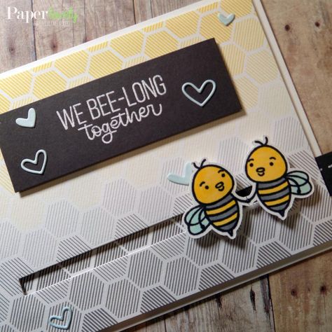 10 Cards | 1 Kit – SSS July 2019 Card Kit (Part 2 of 2) – PaperLovely Diy Slider Card, Slider Card Ideas, Bee Thankful, Spinner Card, Mommy To Bee, Birthday Card Drawing, Weather Today, Slider Cards, Love Doodles