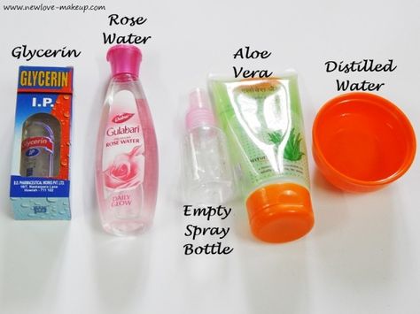 DIY – Makeup Setting Spray, DIY, Skincare, Indian Beauty Blog,Skincare blog India Setting Spray Diy, Diy Setting Spray, Diy Primer, Diy Makeup Setting Spray, Rose Water Diy, Makeup Fixing Spray, Easy Diy Makeup, Dry Oily Skin, Homemade Makeup