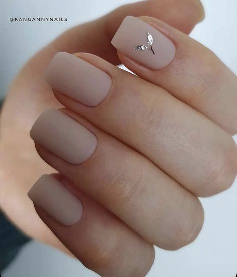 Matte Gel Nails, Acrylic Nail Designs Classy, Tan Nails, Disney Acrylic Nails, Natural Nails Manicure, Acrylic Nails Nude, Manicured Nails, Nude Nail Designs, Matte Nails Design