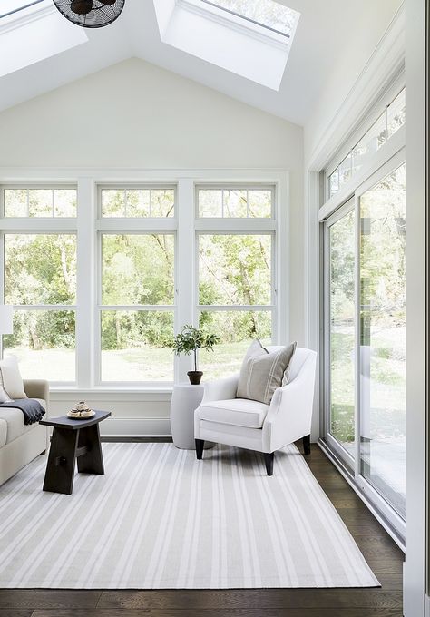 Neutral Sunroom color scheme Neutral Sunroom color scheme Neutral Sunroom color scheme Neutral Sunroom color scheme Farmhouse Sunroom Ideas, Modern Farmhouse Sunroom, Small Sunroom Ideas, Modern Sunroom, Farmhouse Sunroom, Sunroom Decor, Sunroom Windows, Small Sunroom, Sunroom Furniture